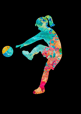 Female Footballer Soccer