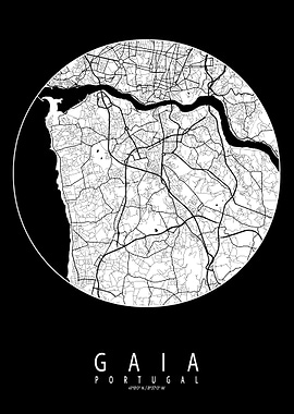 Gaia City Map Full Moon