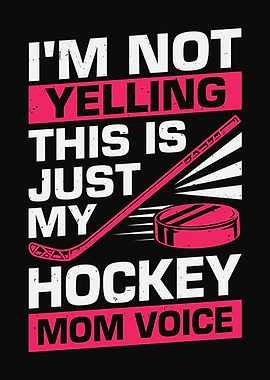 Funny Hockey Mom Design