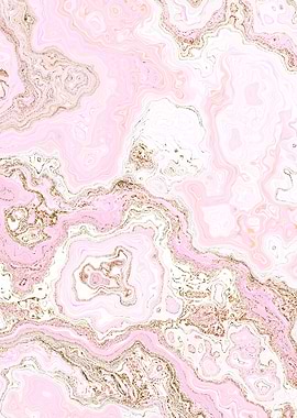 Pink Gold Marble 22