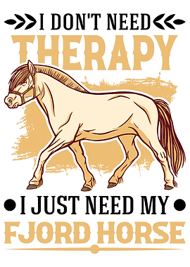 Fjord Horse Therapy Norweg