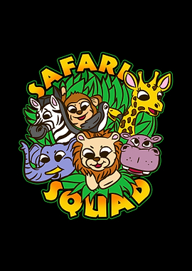 Safari Squad Kids Animals