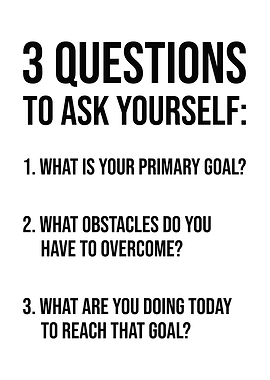 3 Questions For Success