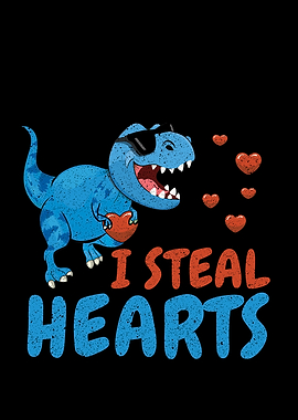 Cute Dinosaur Steal Hearts