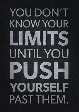 Push Past Your Limits