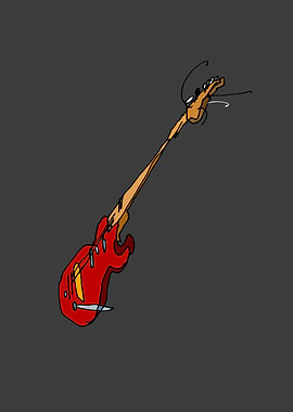 Abstract Guitar