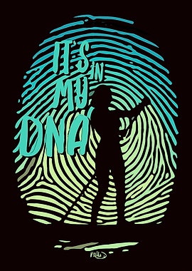 In My DNA SUP Wall Art