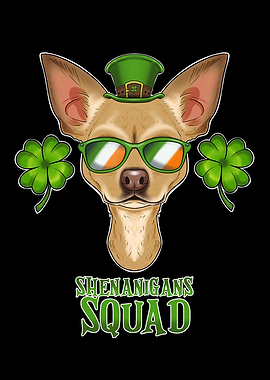 Chihuahua St Patricks Day