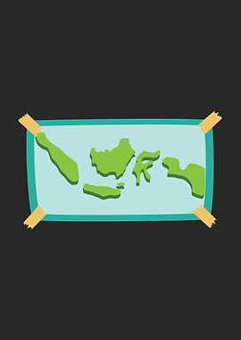 Indonesia on The Wall