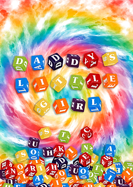 Kidcore Daddys Girl Dices