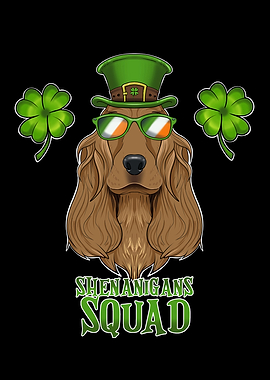 Cocker Spaniel St Paddys