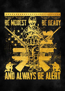 Be modest be ready