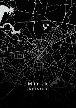 Minsk City Map