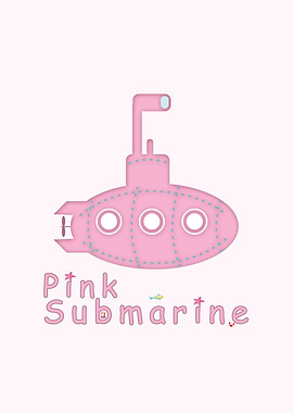Pink submarine