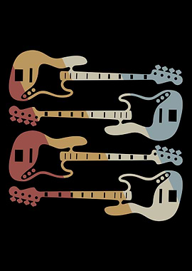 Guitar Retro Vintage