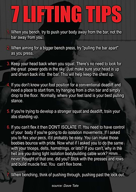 7 Tips For Lifting