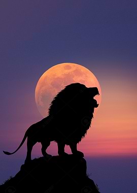 Lion Silhouette
