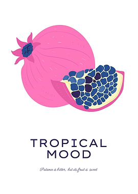 Pomegranate Nature poster