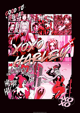 Good to be back. XOXO Harley.