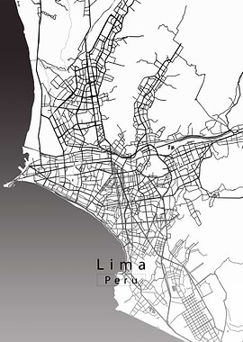 Lima City Map