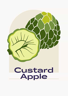 Custard apple Green fruit