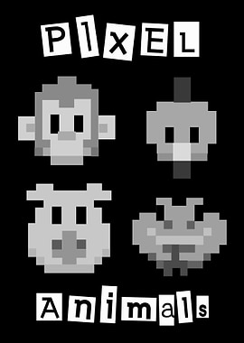 pixel animals icon