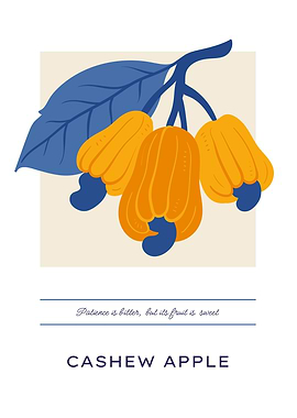 Cashew apple home decor