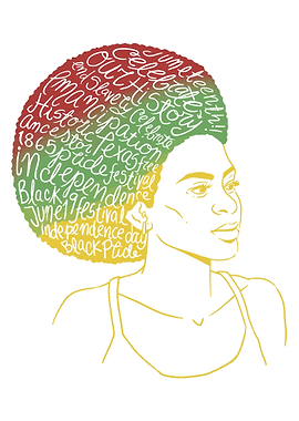 Black pride african color