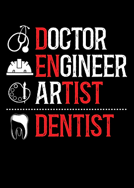 Doctor Engineer Artist