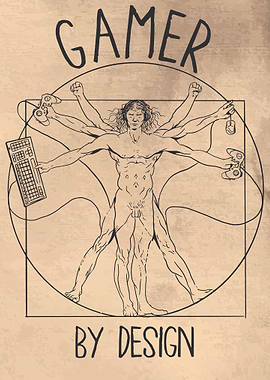 Gamer by Design Vitruvian