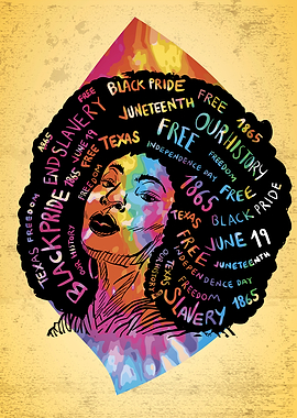 Colorful Empowering Woman