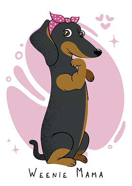 Weenie Mama Dachshund Mom