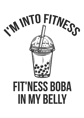 Fitness Boba In My Belly