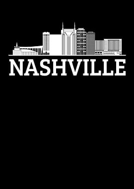 Nashville City Skyline