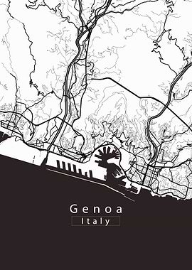 Genoa City Map