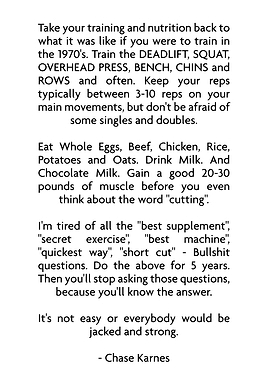 Strength Training Advice