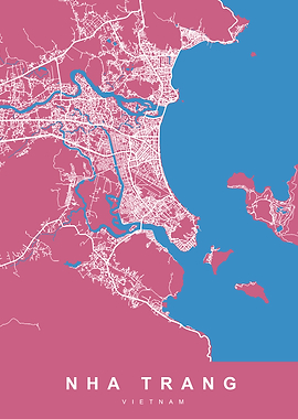 NHA TRANG Map VIETNAM