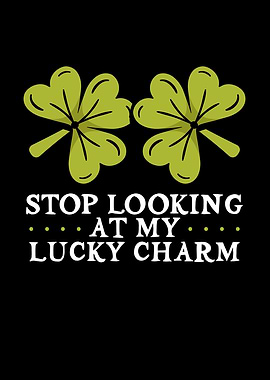 Stop looking at my charm