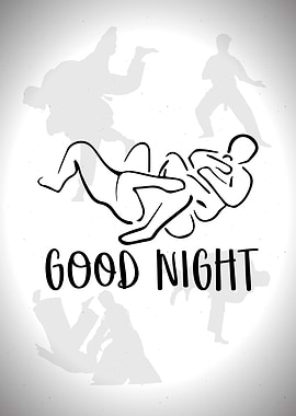 Jiu jitsu Fun Good Night