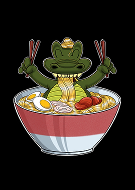 Kawaii Crocodile Ramen
