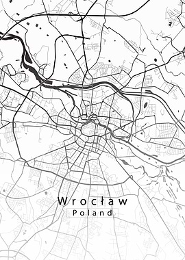 Wroclaw City Map