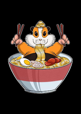 Kawaii Guinea Pig Ramen