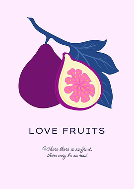 Pomegranate colorful fruit