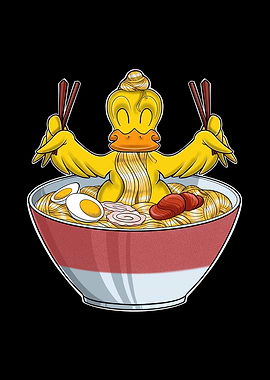 Kawaii Duckl Japan Ramen
