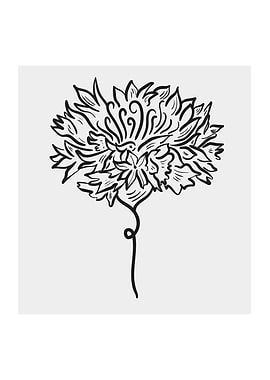 Minimal spring flowers