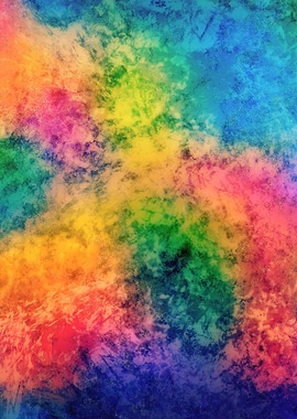 Radiant Rainbow Grunge 10