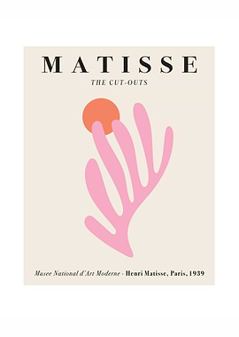 Pink Matisse Art