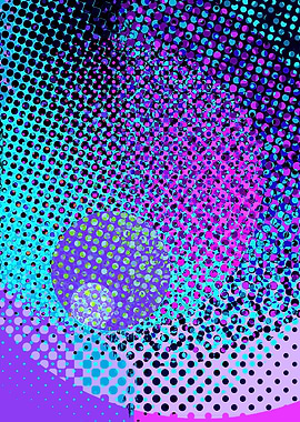 Spiral Nebula Blue Vision