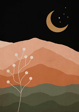 Moon Mountain Art