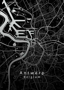 Antwerp City Map